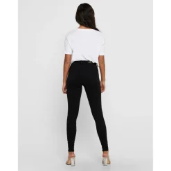 Jean skinny noir en coton Hattie