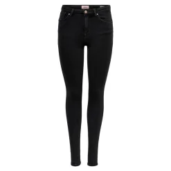 Jean skinny noir en coton Hattie