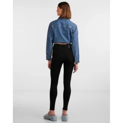 Jean skinny noir en coton Kai