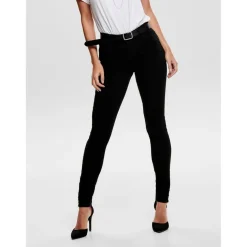 Jean skinny noir en viscose