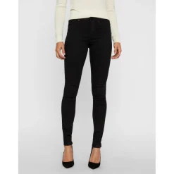 Jean skinny Skinny Fit Taille moyenne Longueur regular noir