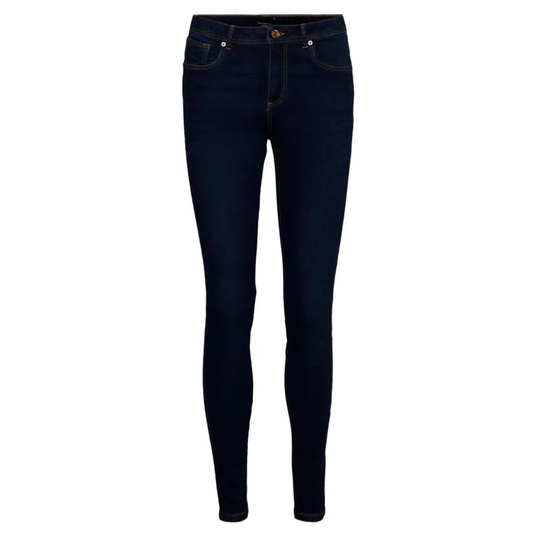 Jean skinny Skinny Fit Taille moyenne Longueur regular bleu Skye