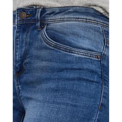 Jean skinny Skinny Fit Taille moyenne Longueur regular bleu Nora