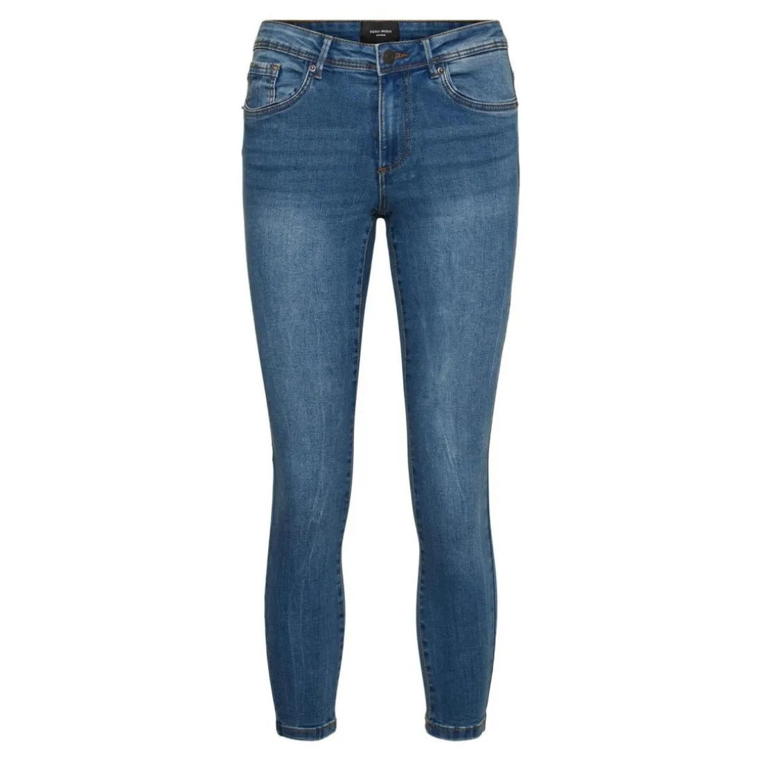 Jean skinny Skinny Fit Taille moyenne Longueur regular gris Élise Mila