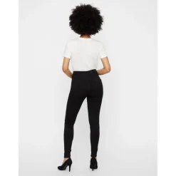 Jean skinny Slim Fit Taille haute Longueur regular noir Cleo