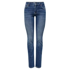 Jean slim bleu en coton Sofia