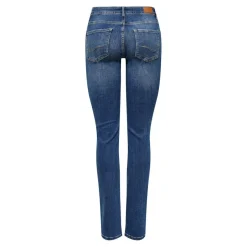 Jean slim bleu en coton Sofia