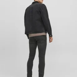 Jean slim en Coton Noir Mf 772 Bo