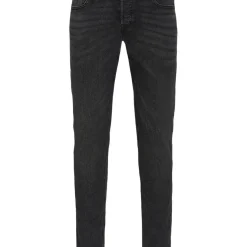 Jean slim en Coton Noir Mf 772 Bo