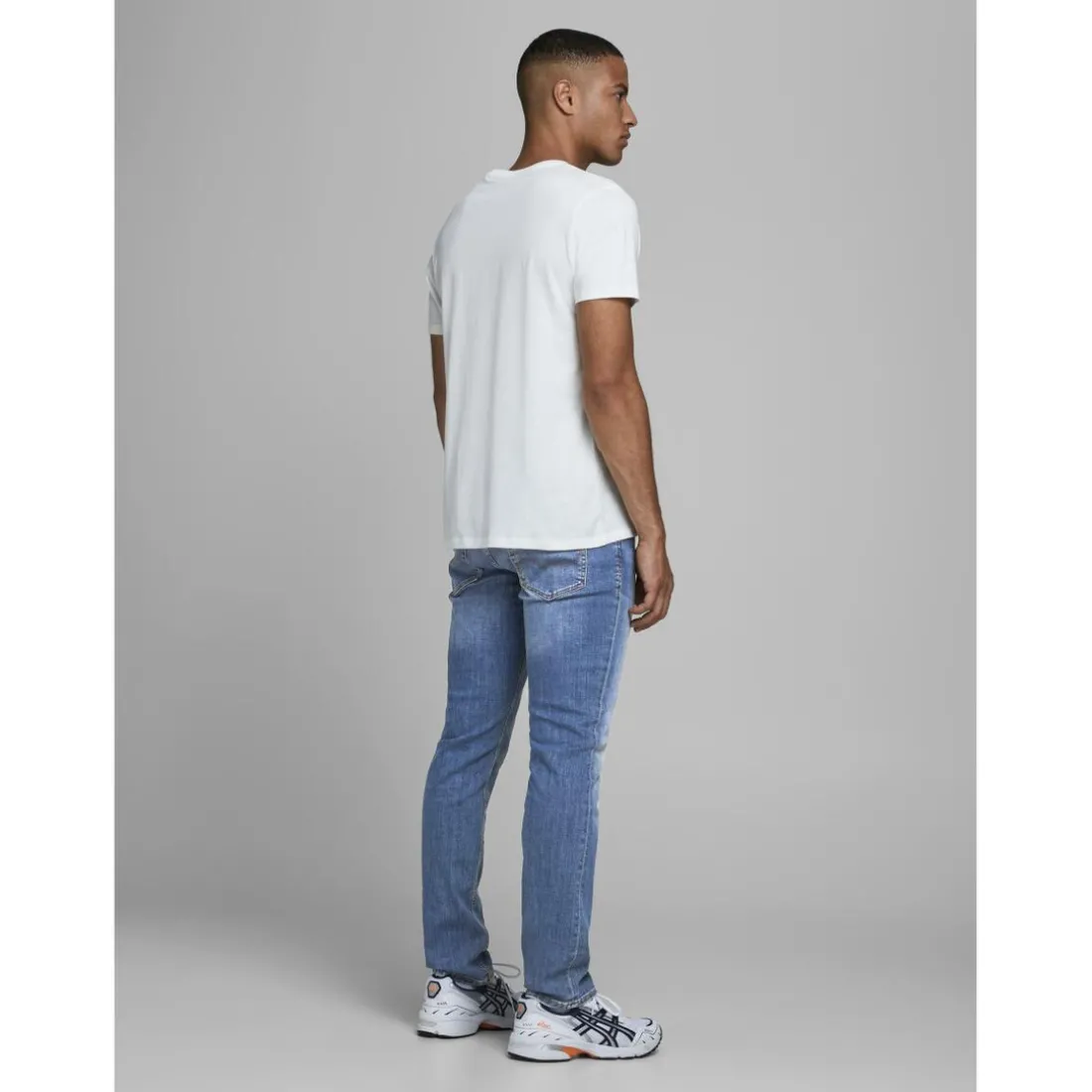 Jean slim Fit Bleu en coton Trent