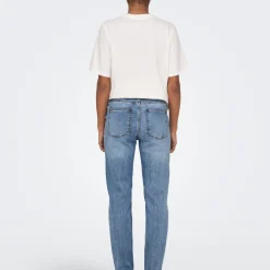 Jean Slim ONLEMILY - Bleu en coton Vox