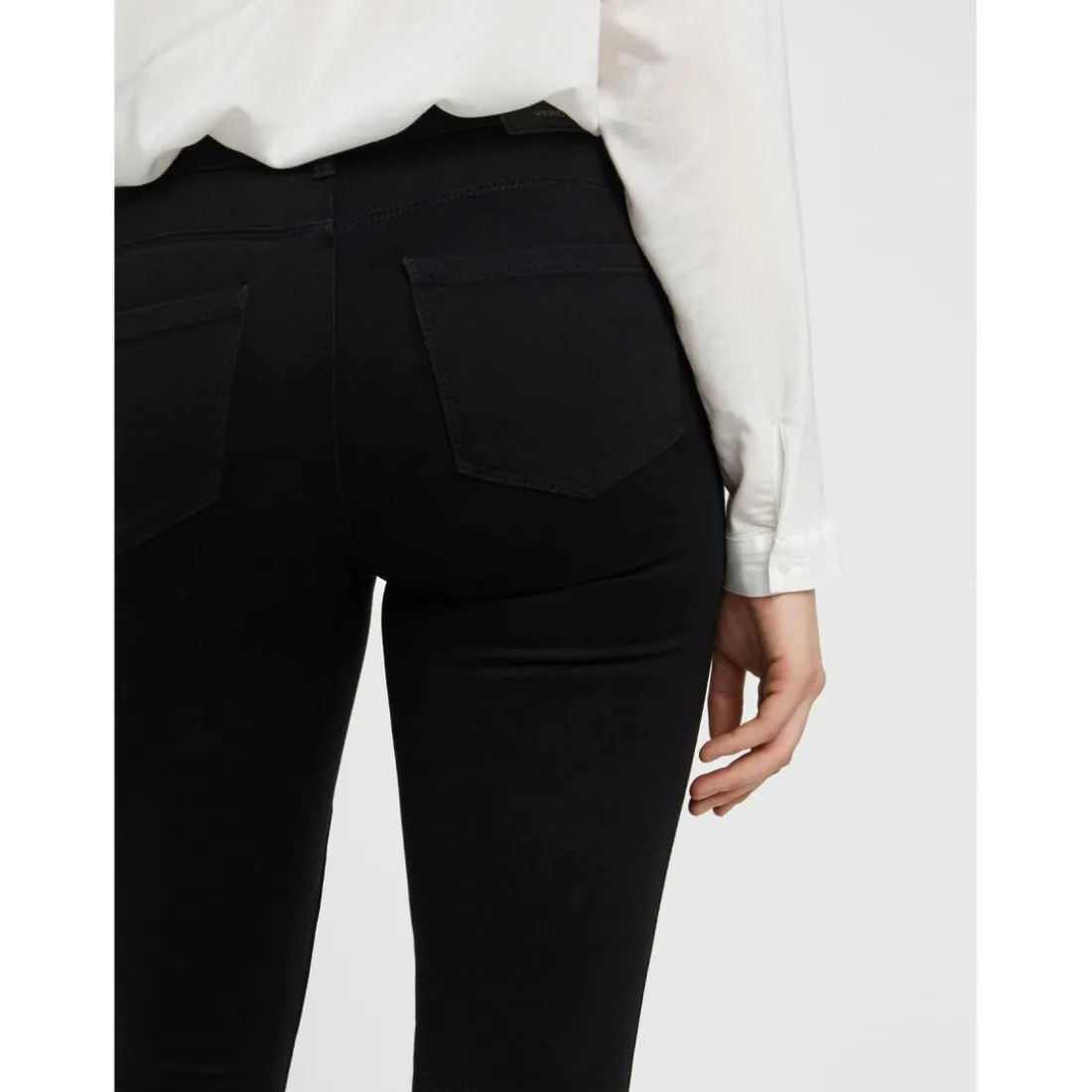 Jean slim Slim Fit Taille moyenne Longueur regular noir Adele
