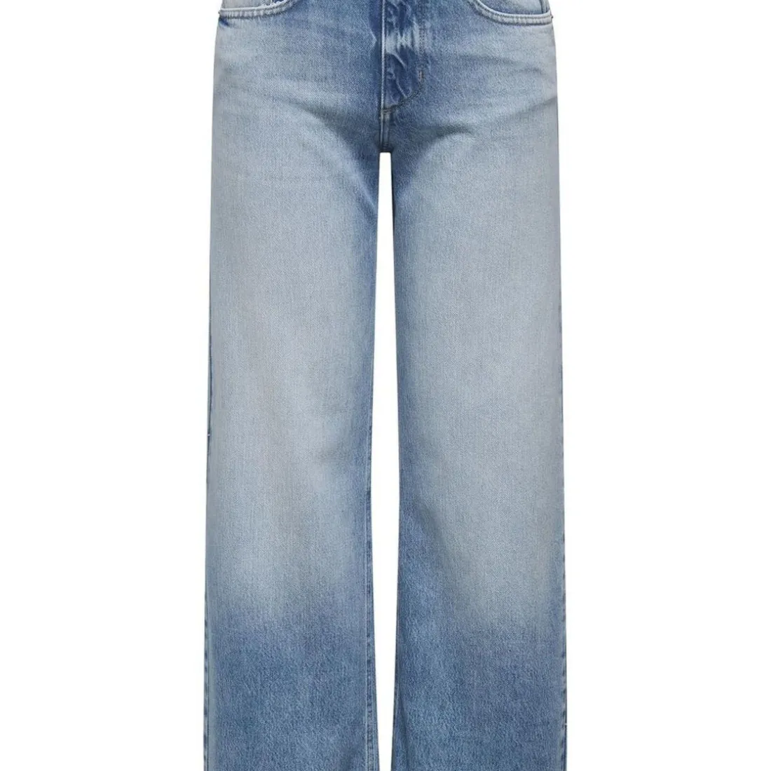 Jean taille haute Hope Tai194 bleu en coton