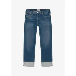 Jeans 200/50 boyfit 7/8ème Fern en coton
