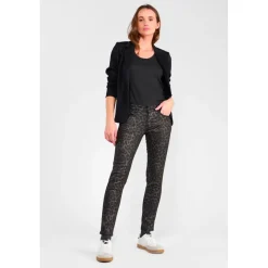 Jeans pulp slim 7/8ème, longueur 34 Juno en coton