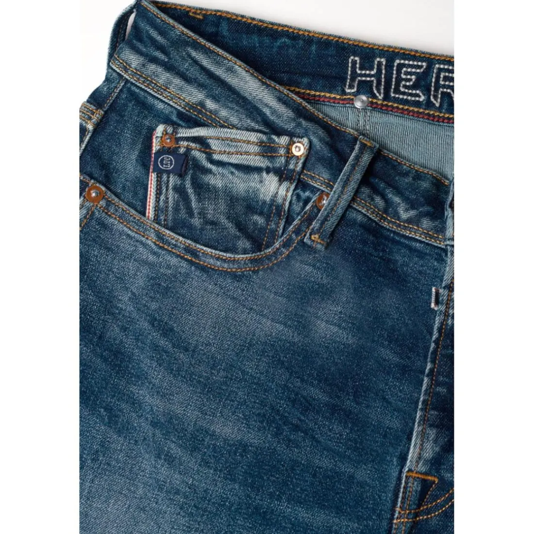 Jeans ajusté 600/17 adjusted bleu Bo
