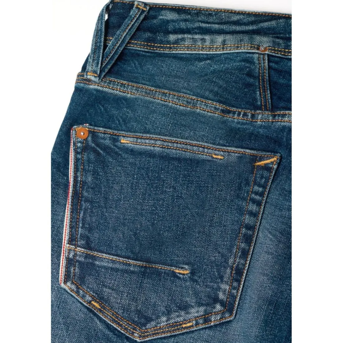 Jeans ajusté 600/17 adjusted bleu Bo