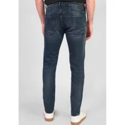 Jeans ajusté 600/17, longueur 34 bleu Karl en coton