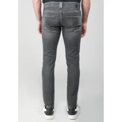 Jeans ajusté BLUE JOGG 700/11, gris Mack en coton