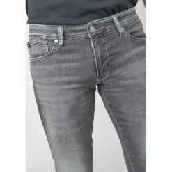 Jeans ajusté BLUE JOGG 700/11, gris Mack en coton