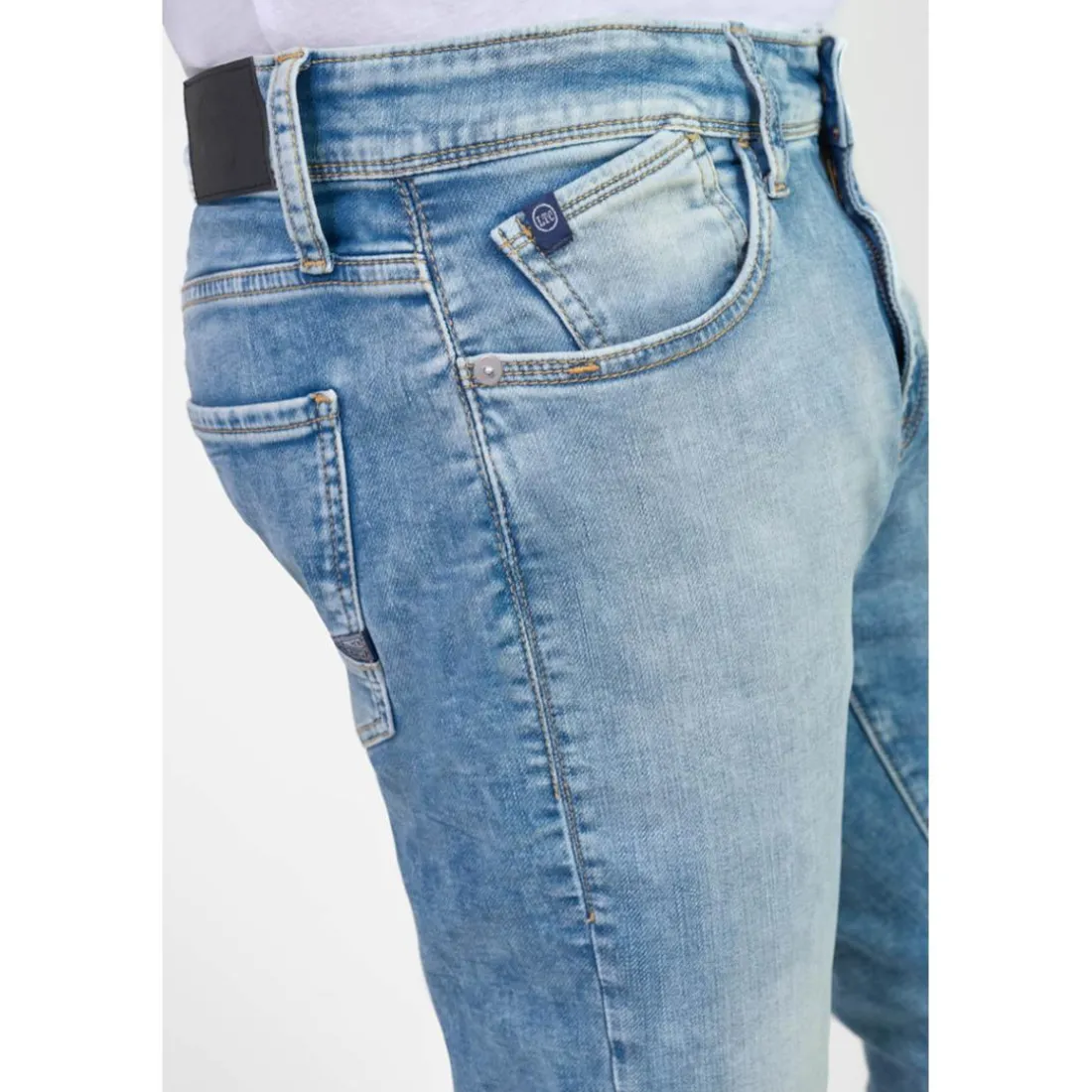 Jeans ajusté BLUE JOGG 700/11, longueur 34 bleu Cal