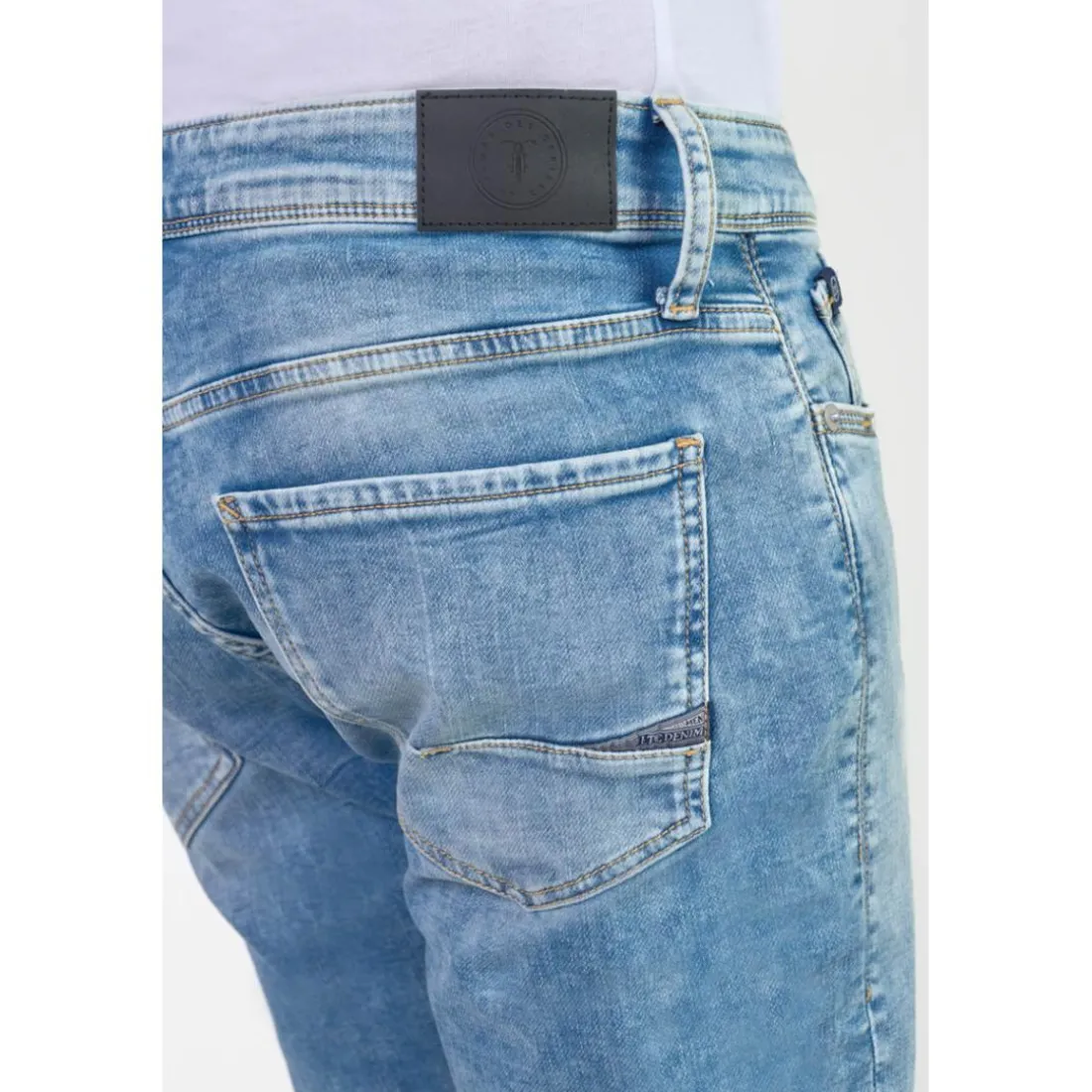 Jeans ajusté BLUE JOGG 700/11, longueur 34 bleu Cal