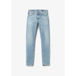 Jeans ajusté BLUE JOGG 700/11, longueur 34 bleu en coton Glen