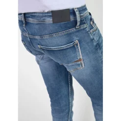 Jeans ajusté BLUE JOGG 700/11, longueur 34 bleu Vale