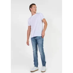 Jeans ajusté BLUE JOGG 700/11, longueur 34 bleu Vale