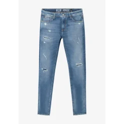 Jeans ajusté BLUE JOGG 700/11, longueur 34 bleu Xer