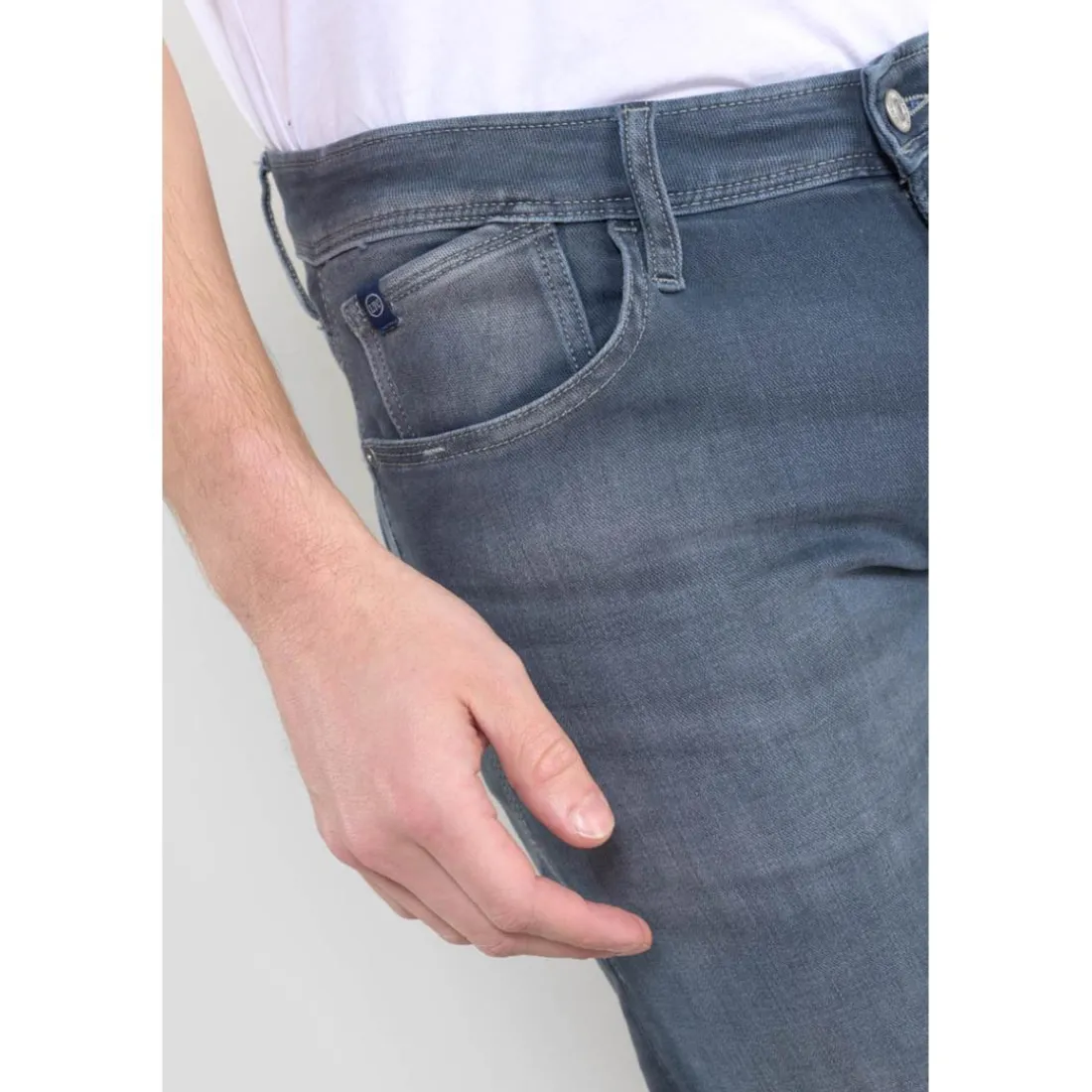 Jeans ajusté BLUE JOGG 700/11, longueur 34 bleu Kurt