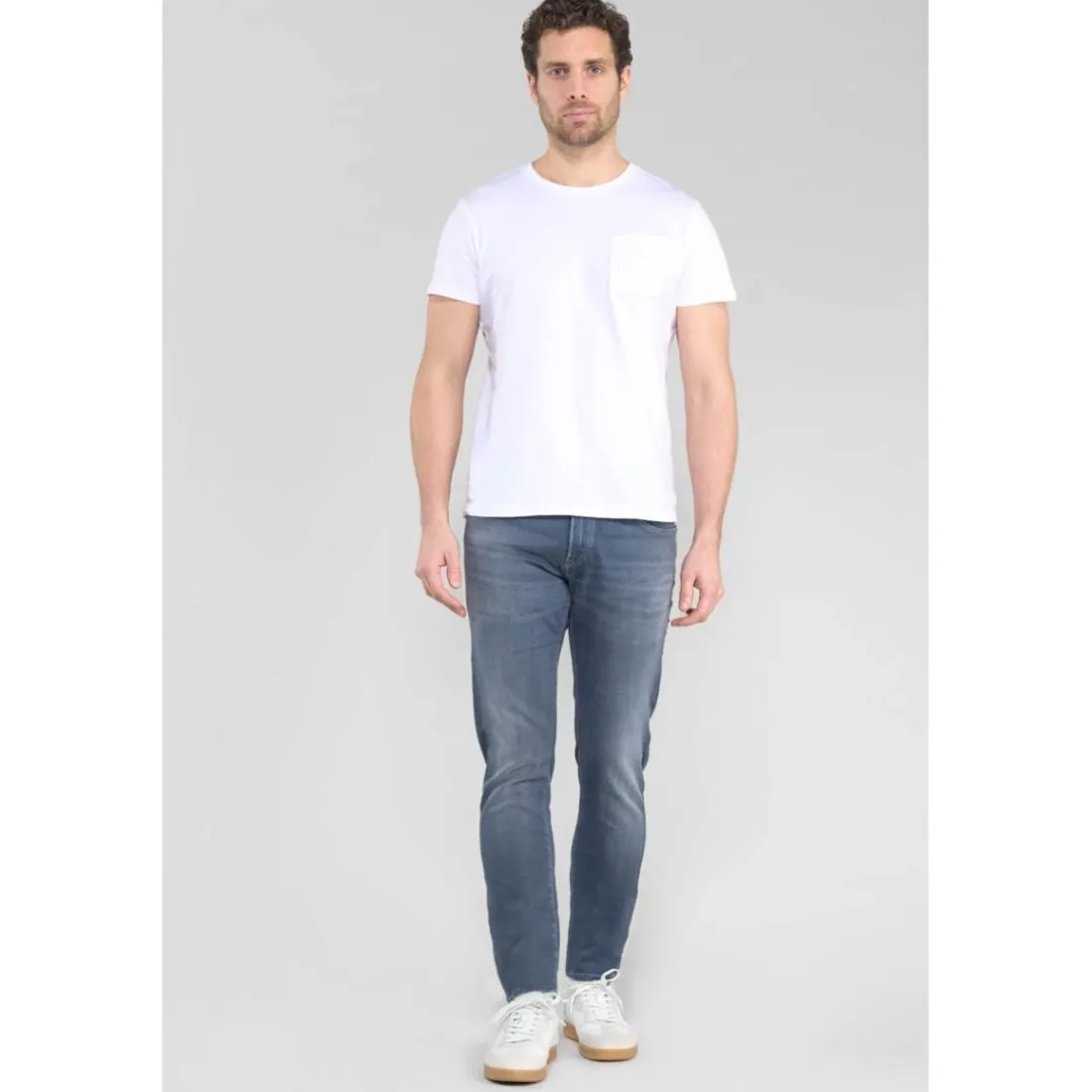 Jeans ajusté BLUE JOGG 700/11, longueur 34 bleu Kurt