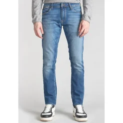 Jeans ajusté BLUE JOGG 700/11, longueur 34 bleu Remy