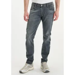 Jeans ajusté BLUE JOGG 700/11, longueur 34 gris Mads en coton
