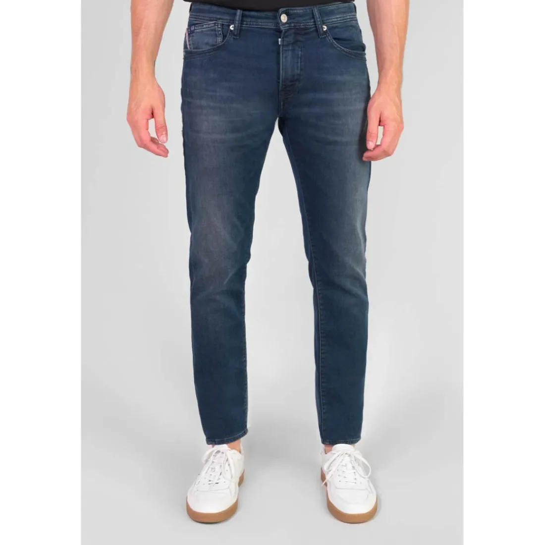 Jeans ajusté BLUE JOGG 700/11, longueur 34 bleu Jude en coton