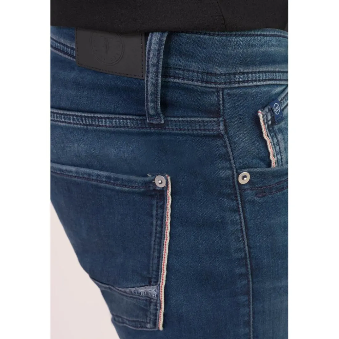 Jeans ajusté BLUE JOGG 700/11, longueur 34 bleu Jude en coton