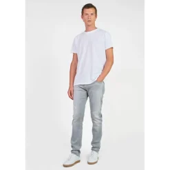 Jeans ajusté BLUE JOGG 700/11, longueur 34 gris Paco