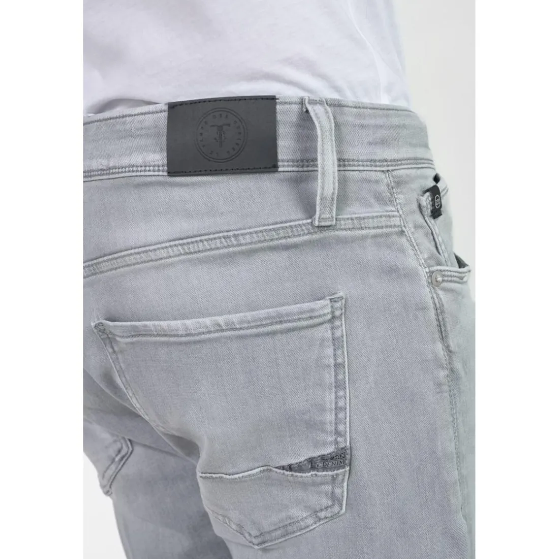 Jeans ajusté BLUE JOGG 700/11, longueur 34 gris Paco