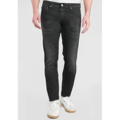 Jeans ajusté BLUE JOGG 700/11, longueur 34 noir Ivan
