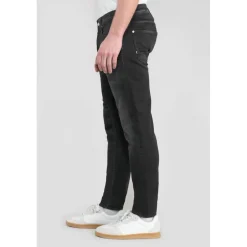 Jeans ajusté BLUE JOGG 700/11, longueur 34 noir Ivan
