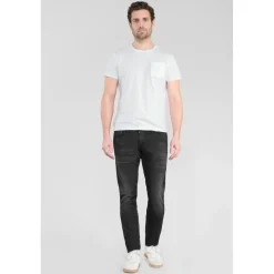Jeans ajusté BLUE JOGG 700/11, longueur 34 noir Ivan