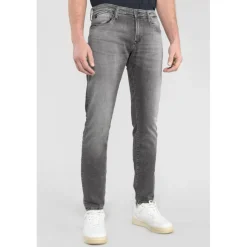 Jeans ajusté BLUE JOGG 700/11, Vale noir en coton