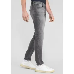 Jeans ajusté BLUE JOGG 700/11, Vale noir en coton