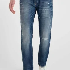 Jeans ajusté stretch 700/11, longueur 34 bleu Oak