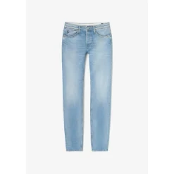 Jeans ajusté stretch 700/11, longueur 34 bleu Dylan