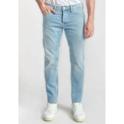 Jeans ajusté stretch 700/11, longueur 34 bleu Joel