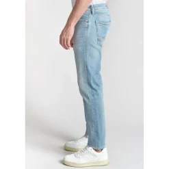 Jeans ajusté stretch 700/11, longueur 34 bleu Joel