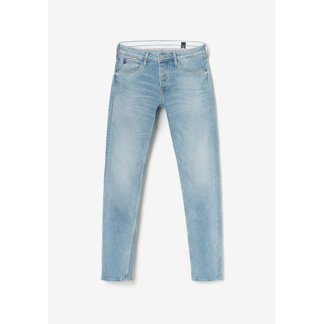 Jeans ajusté stretch 700/11, longueur 34 bleu Joel