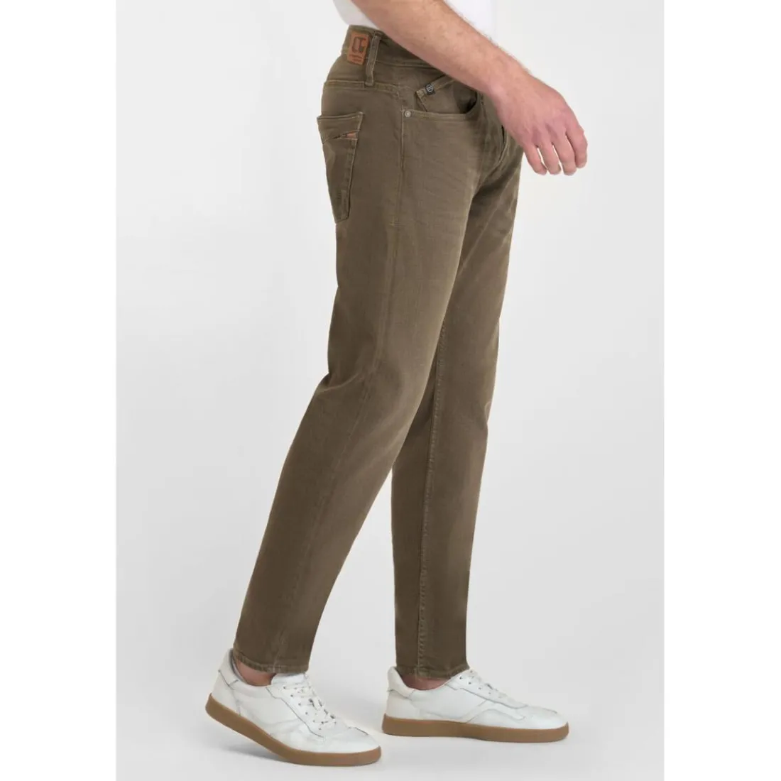 Jeans ajusté stretch 700/11, longueur 34 kaki Win