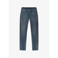 Jeans ajusté stretch 700/11, longueur 34 bleu en coton Felix